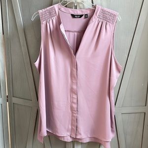 Purple dressy tank top